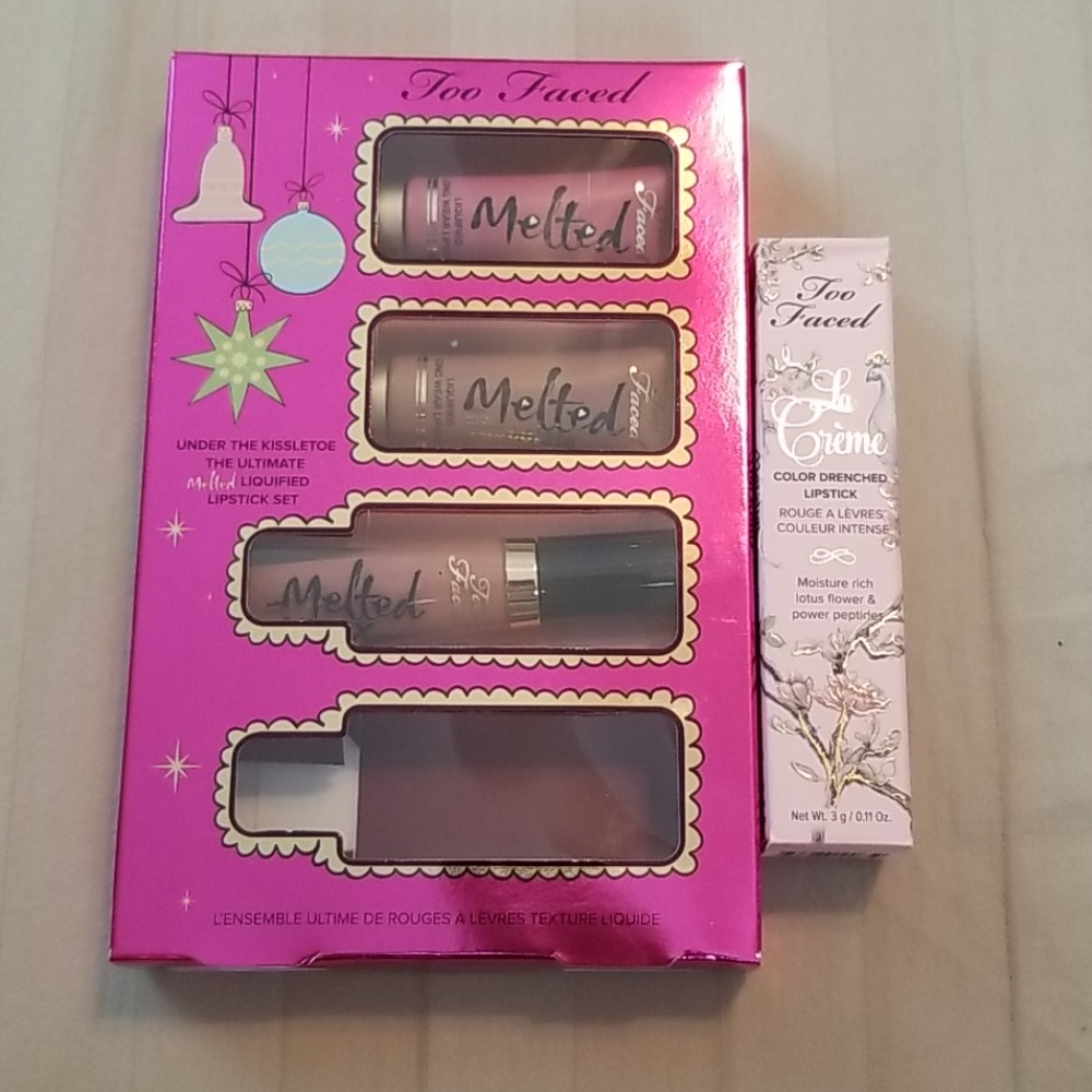 Too Faced lip products
